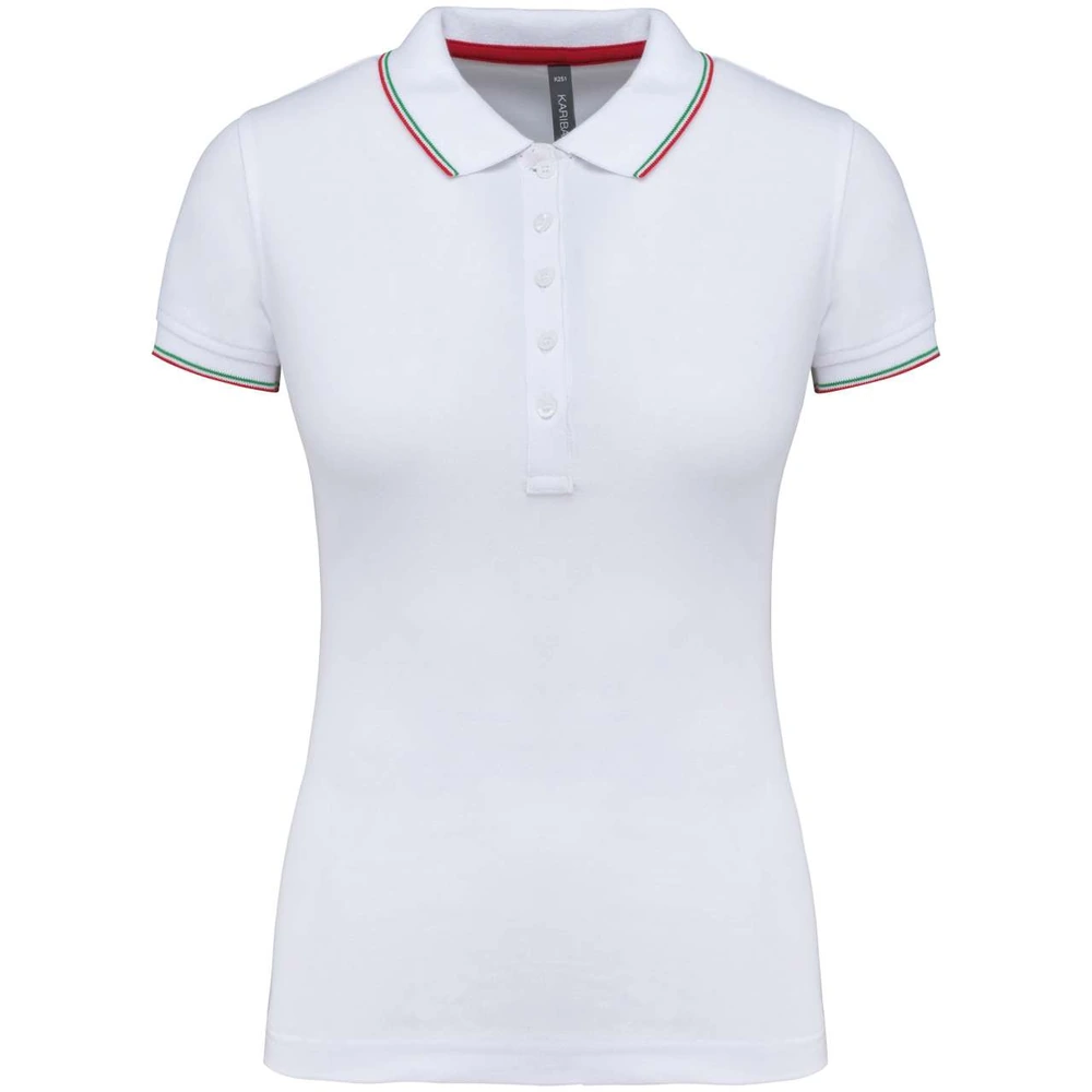 Tricou polo damă Kariban KA251 · 220 g/m², bumbac