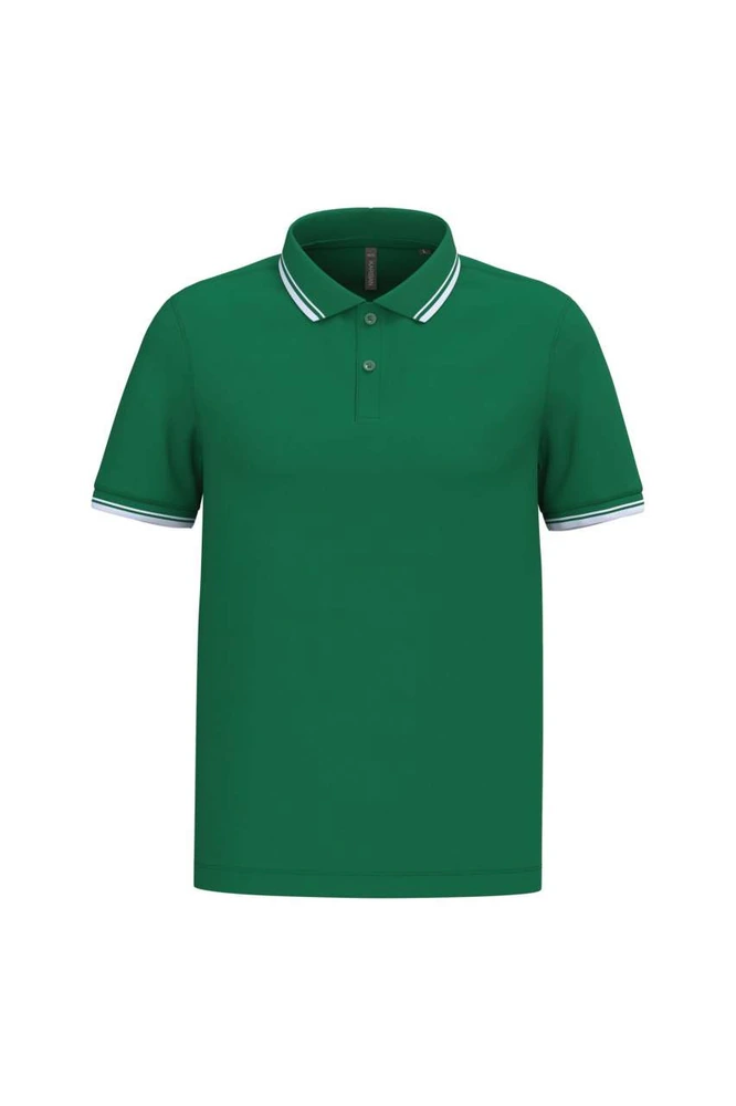 Tricou polo bărbați Kariban Poloshirt Contrasting Piping KA272 · 180 g/m², bumbac