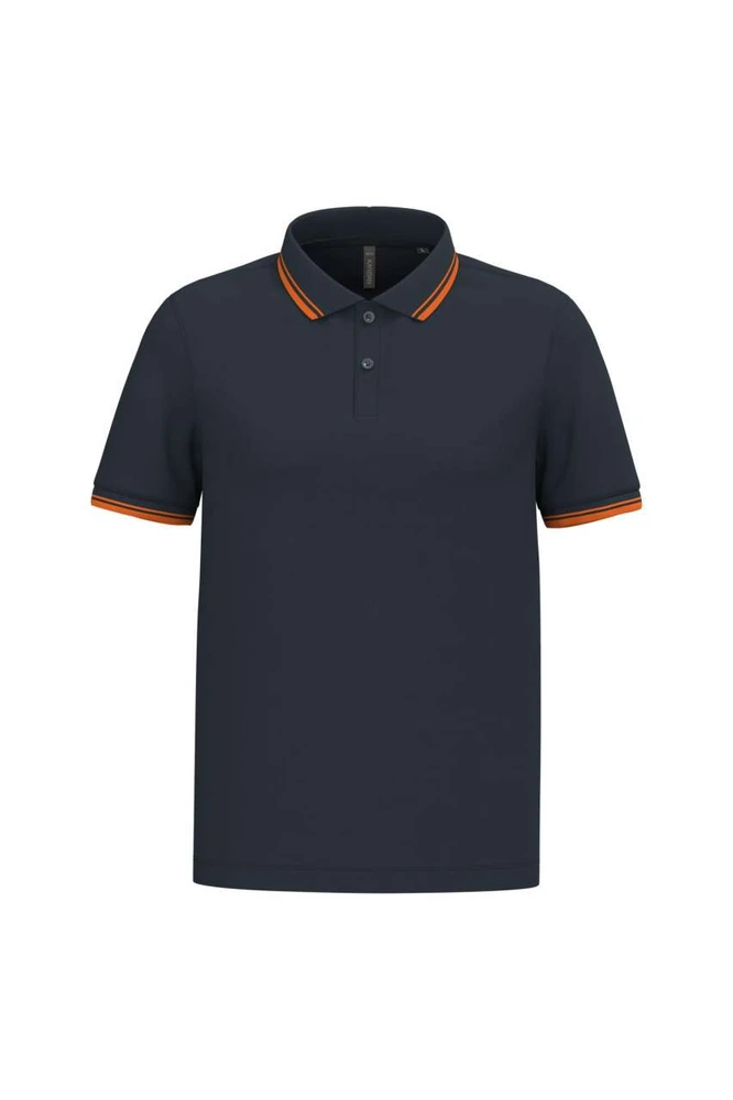 Tricou polo bărbați Kariban Poloshirt Contrasting Piping KA272 · 180 g/m², bumbac