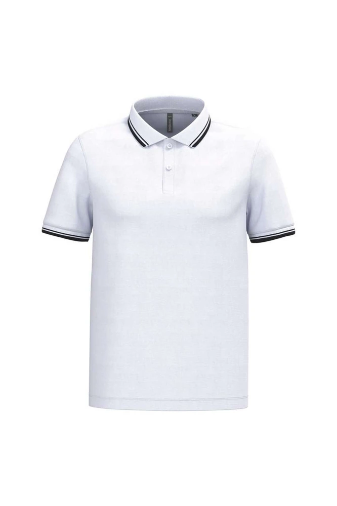 Tricou polo bărbați Kariban Poloshirt Contrasting Piping KA272 · 180 g/m², bumbac