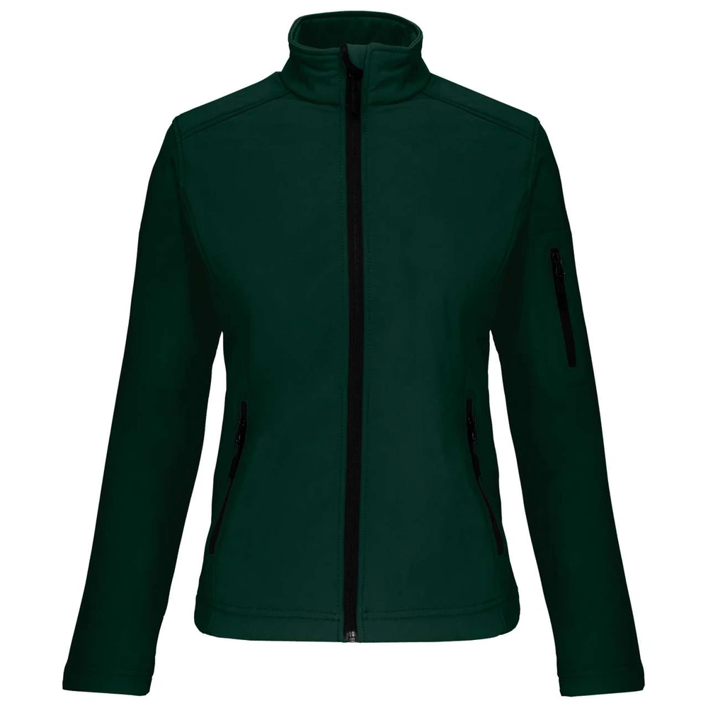 Geacă softshell damă Kariban KA400 · 300 g/m², poliester / elastan
