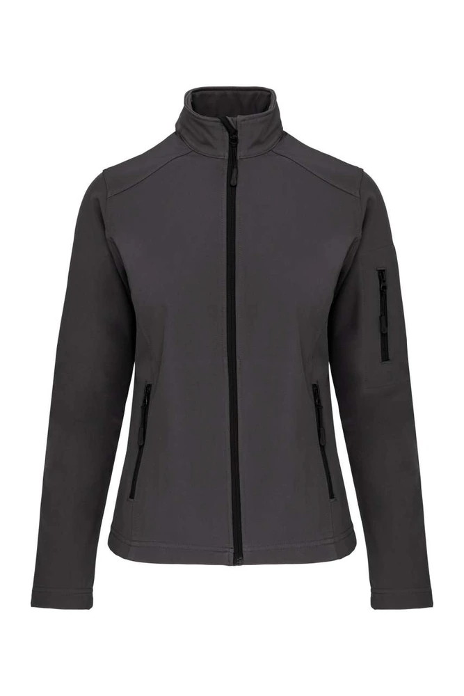 Geacă softshell damă Kariban KA400 · 300 g/m², poliester / elastan