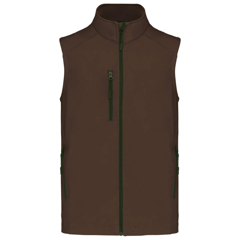 Vestă softshell bărbați Kariban KA403 · 300 g/m², poliester / elastan