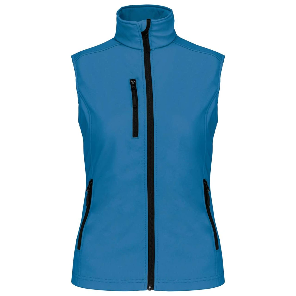 Vestă softshell damă Kariban KA404 · 300 g/m², poliester / elastan