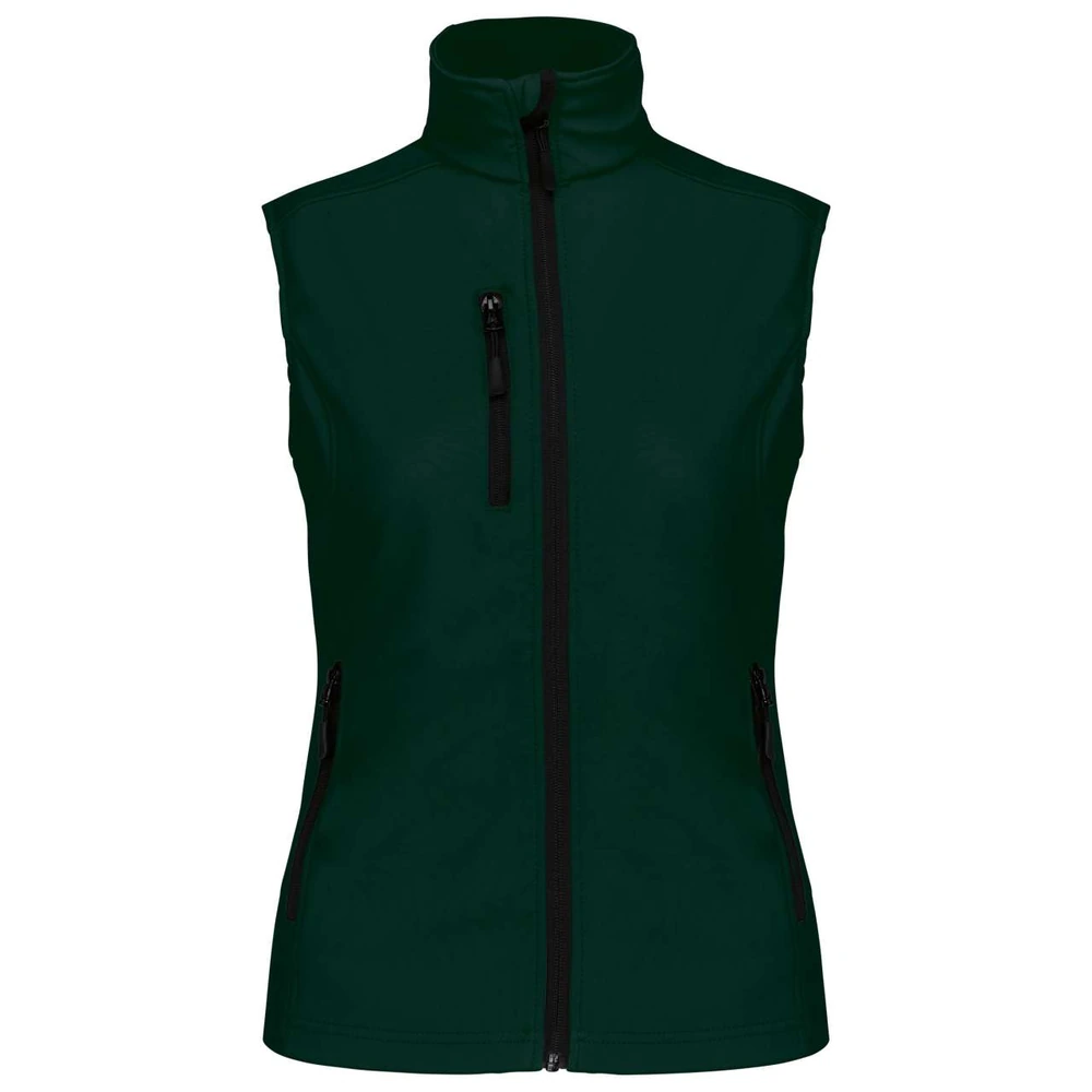 Vestă softshell damă Kariban KA404 · 300 g/m², poliester / elastan