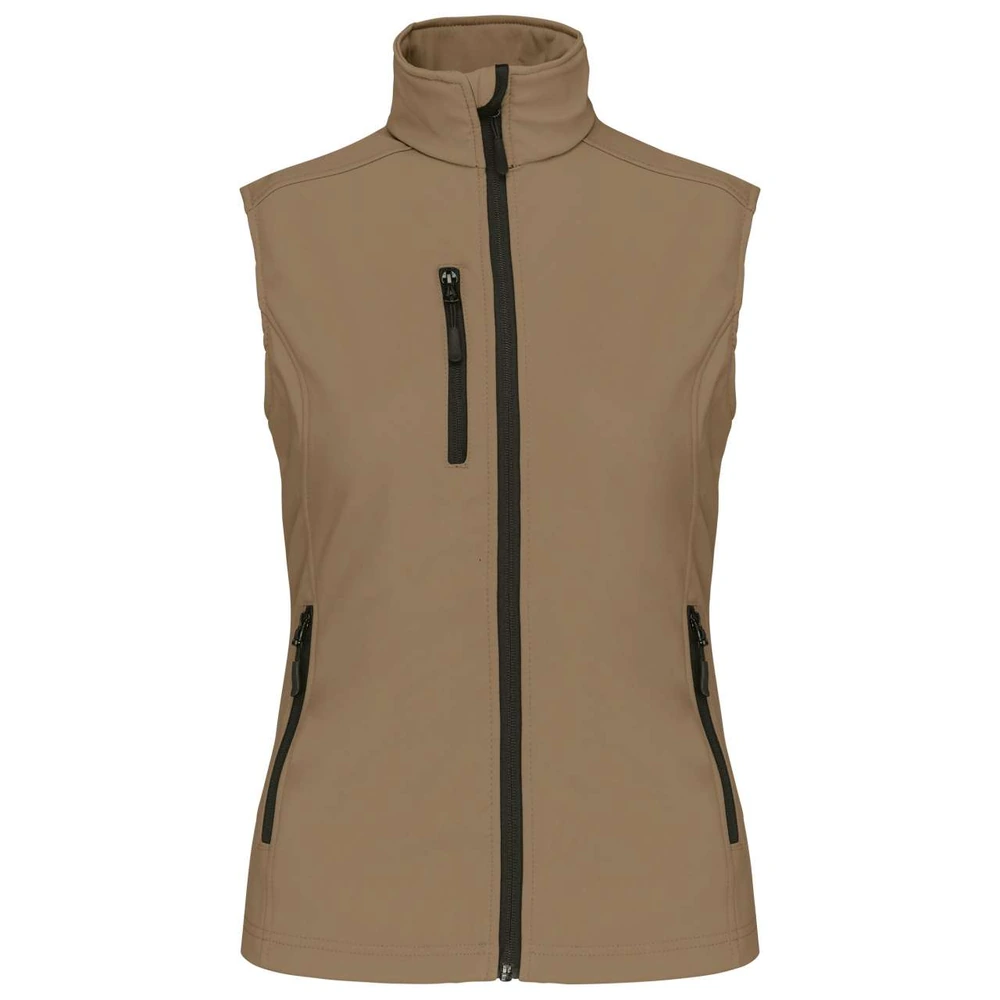 Vestă softshell damă Kariban KA404 · 300 g/m², poliester / elastan