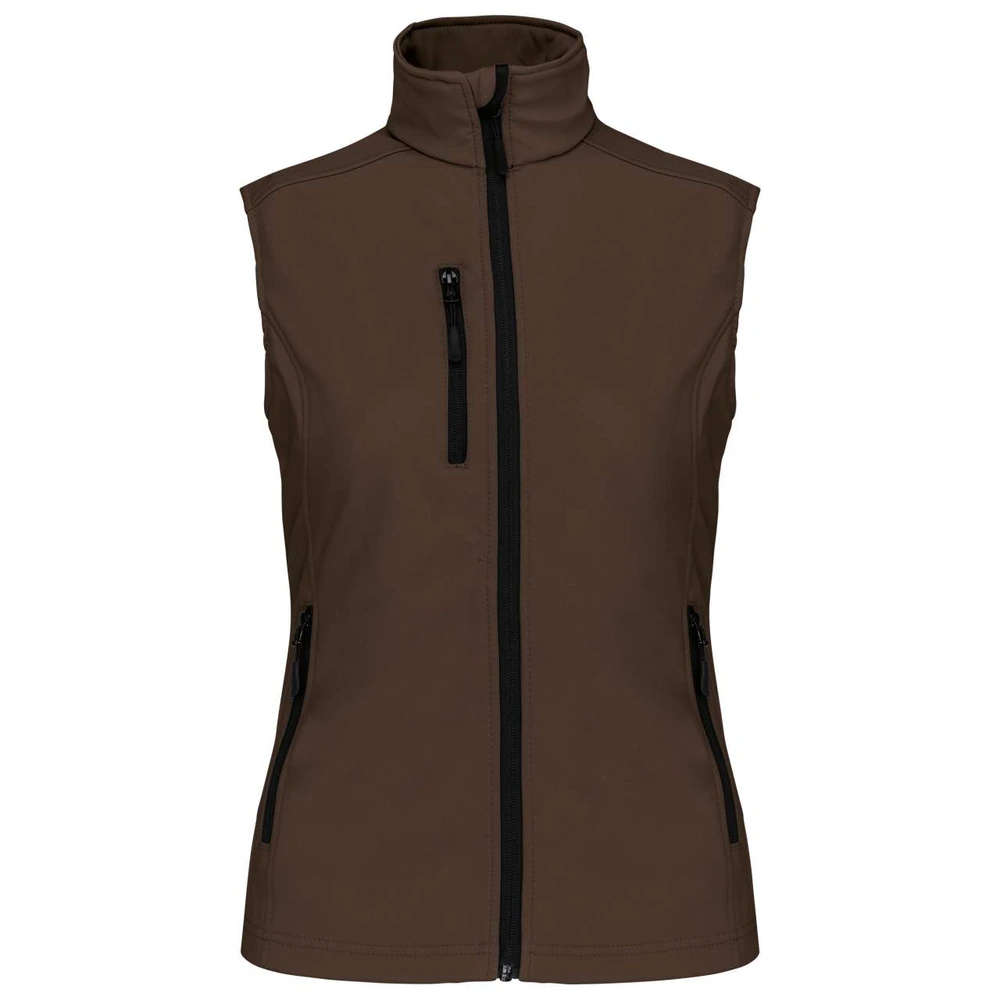 Vestă softshell damă Kariban KA404 · 300 g/m², poliester / elastan