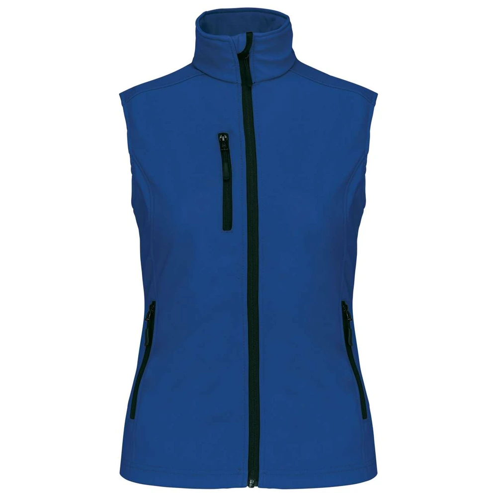 Vestă softshell damă Kariban KA404 · 300 g/m², poliester / elastan