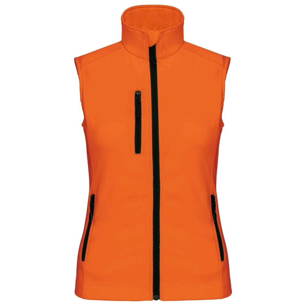 Vestă softshell damă Kariban KA404 · 300 g/m², poliester / elastan