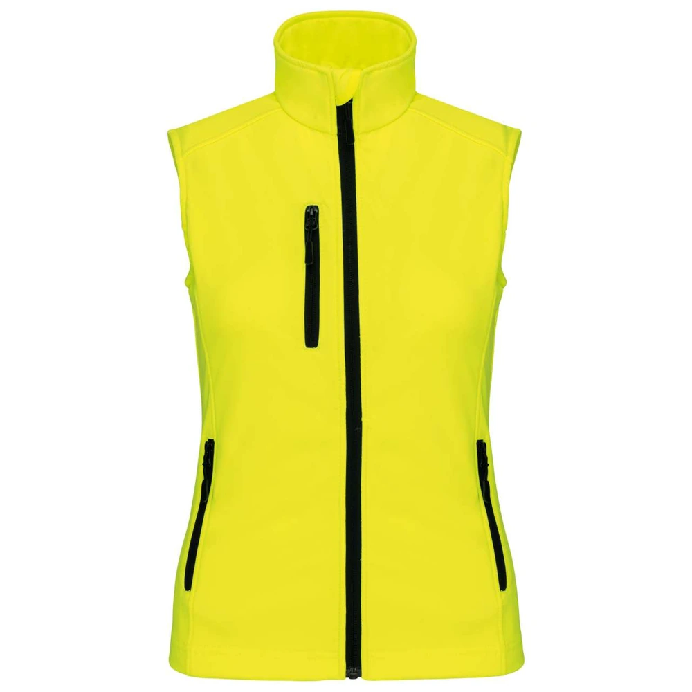 Vestă softshell damă Kariban KA404 · 300 g/m², poliester / elastan