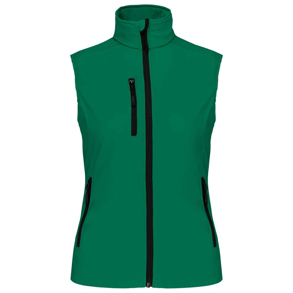 Vestă softshell damă Kariban KA404 · 300 g/m², poliester / elastan