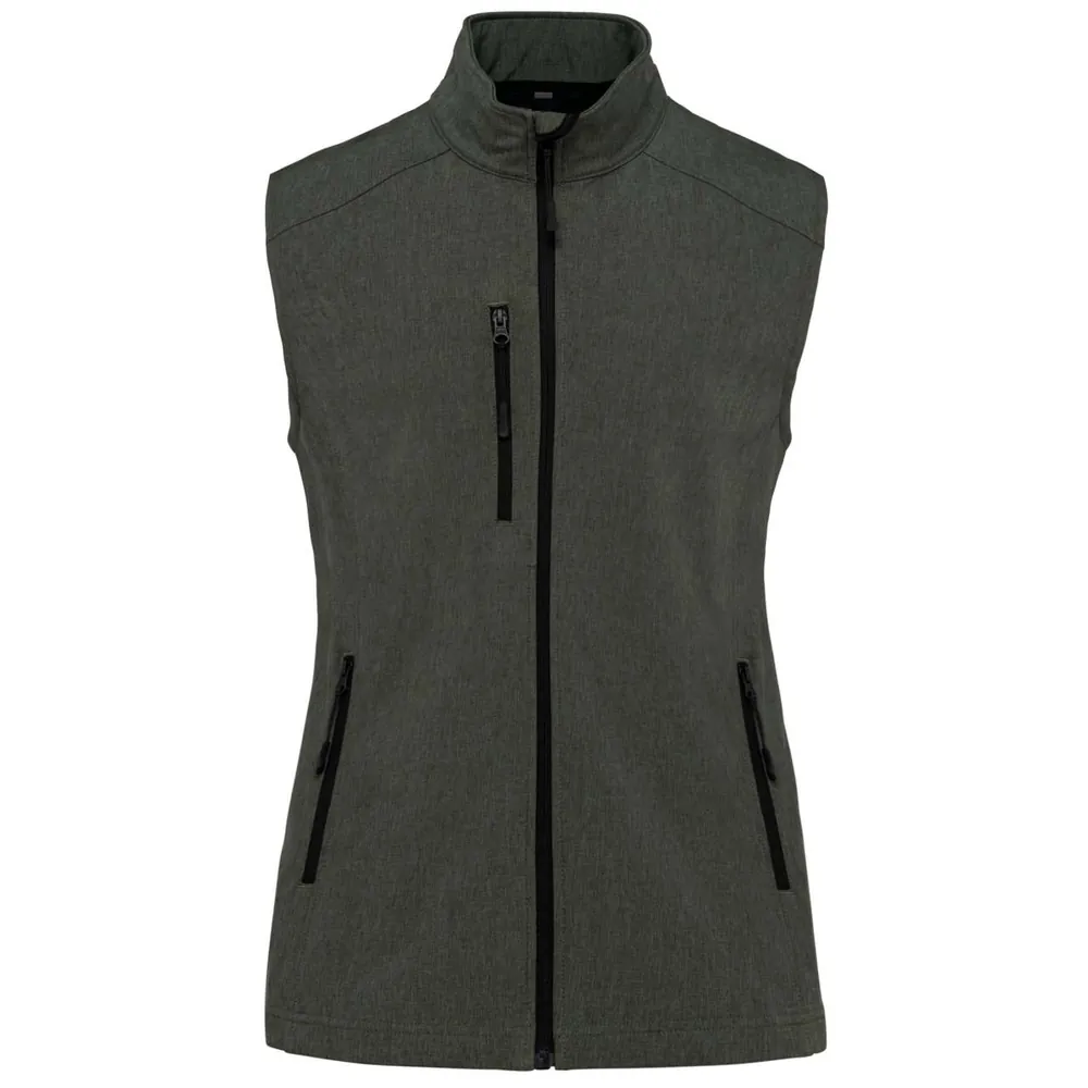 Vestă softshell damă Kariban KA404 · 300 g/m², poliester / elastan