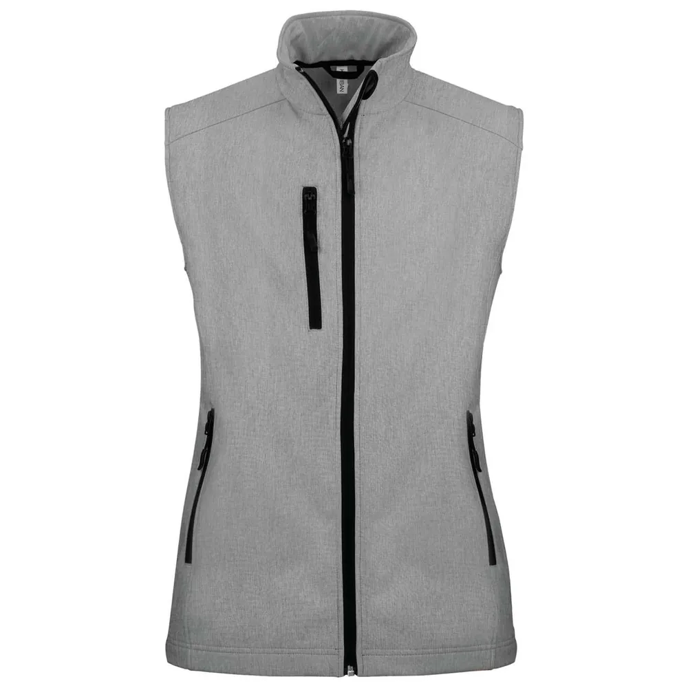 Vestă softshell damă Kariban KA404 · 300 g/m², poliester / elastan