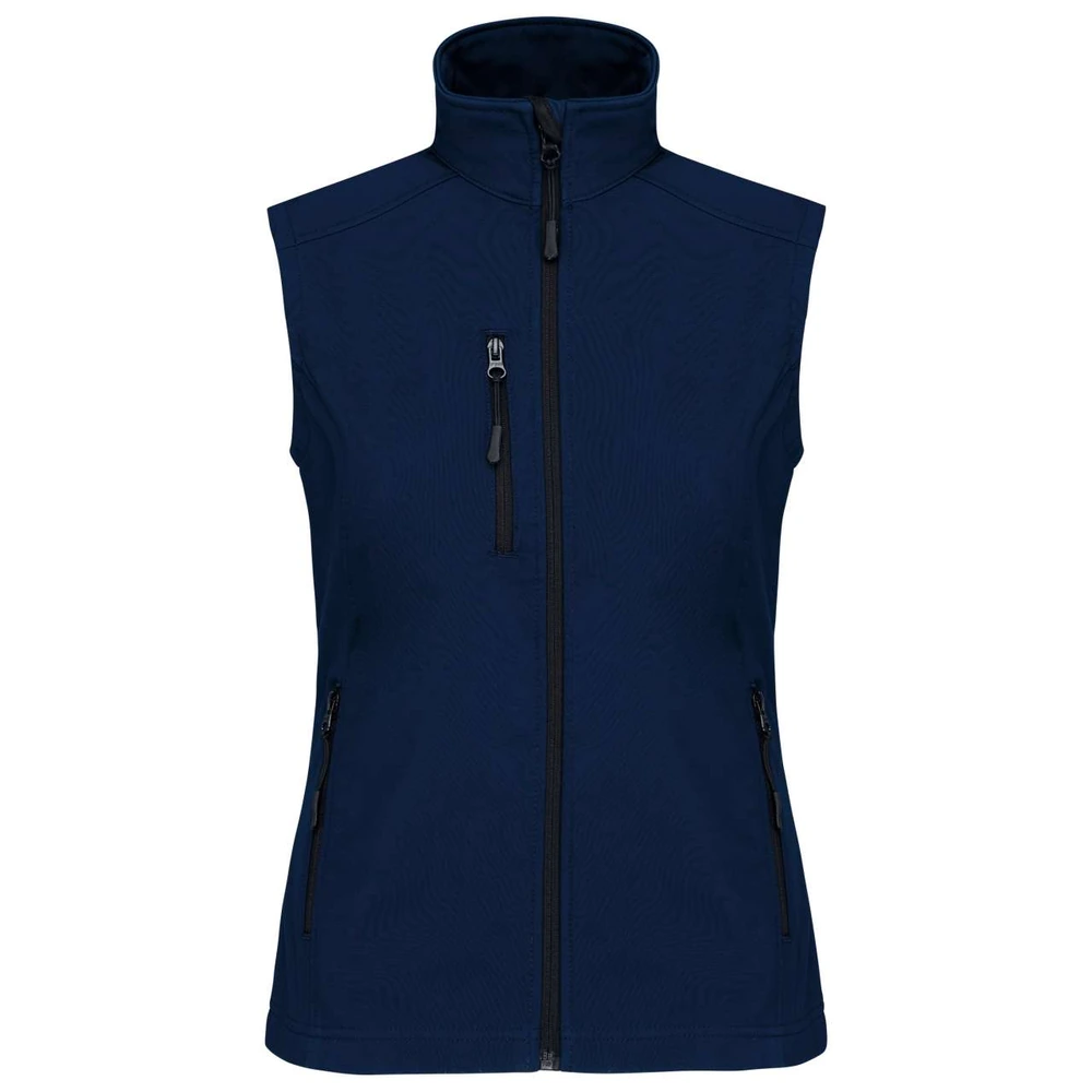 Vestă softshell damă Kariban KA404 · 300 g/m², poliester / elastan