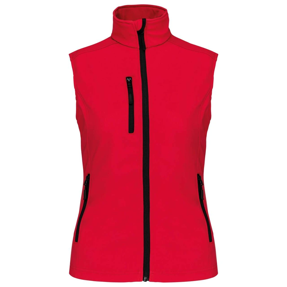 Vestă softshell damă Kariban KA404 · 300 g/m², poliester / elastan