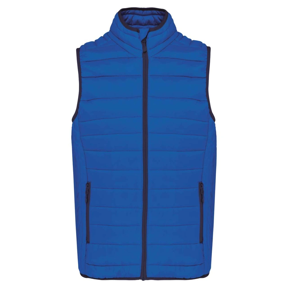 Vestă matlasată bărbați Kariban Lightweight Fake Down KA6113 · poliamidă