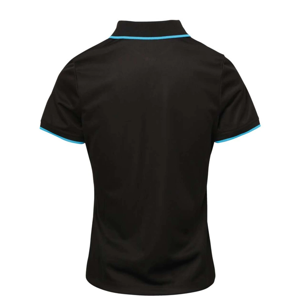 Tricou polo damă Premier Contrast Coolchecker PR619 · 155 g/m², poliester
