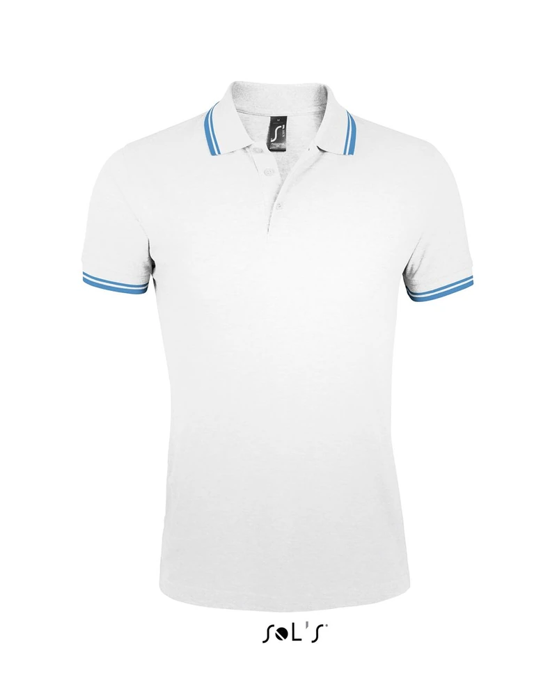 Tricou polo bărbați SOL'S Pasadena SO00577 · 200 g/m², bumbac