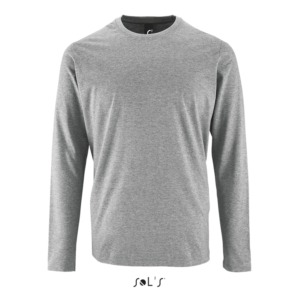 Tricou cu mânecă lungă bărbați SOL'S Imperial LSL SO02074 · 190 g/m², bumbac