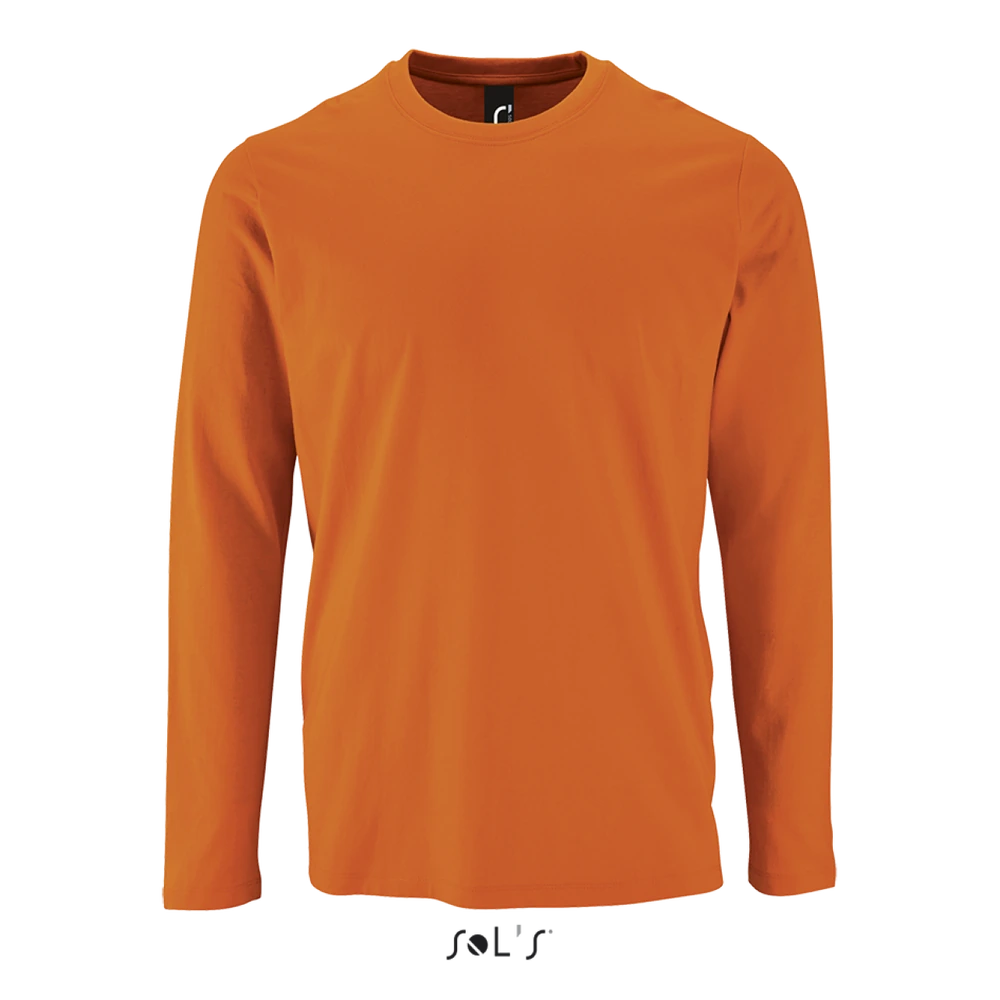 Tricou cu mânecă lungă bărbați SOL'S Imperial LSL SO02074 · 190 g/m², bumbac