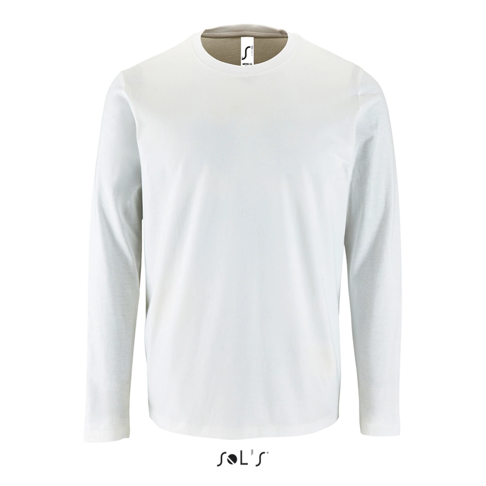 Tricou cu mânecă lungă bărbați SOL'S Imperial LSL SO02074 · 190 g/m², bumbac