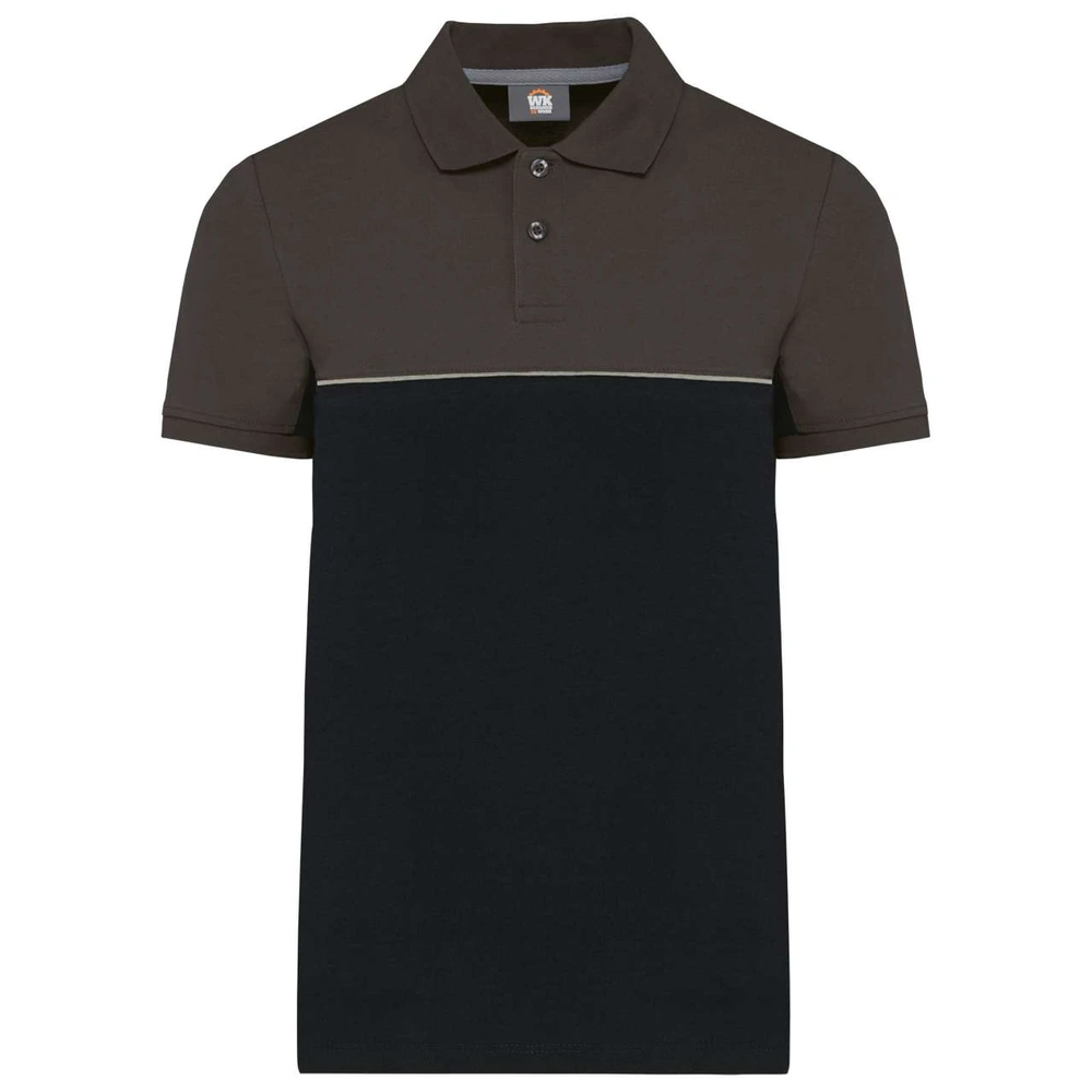 Tricou polo Designed To Work Eco-Friendly Two-Tone WK210 · 220 g/m², bumbac / poliester