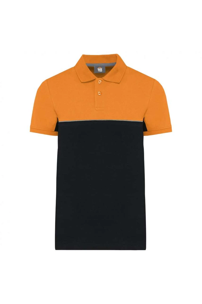 Tricou polo Designed To Work Eco-Friendly Two-Tone WK210 · 220 g/m², bumbac / poliester