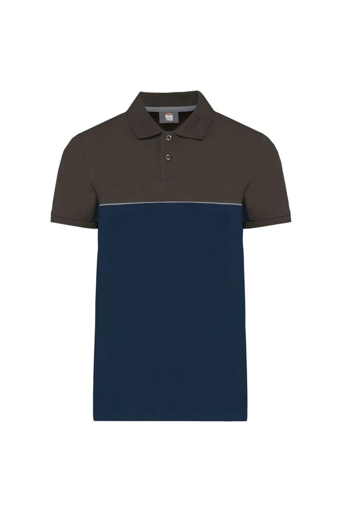 Tricou polo Designed To Work Eco-Friendly Two-Tone WK210 · 220 g/m², bumbac / poliester