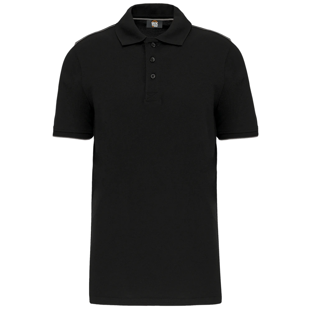 Tricou polo bărbați Designed To Work Contrasting Daytoday WK270 · 220 g/m², bumbac / poliester