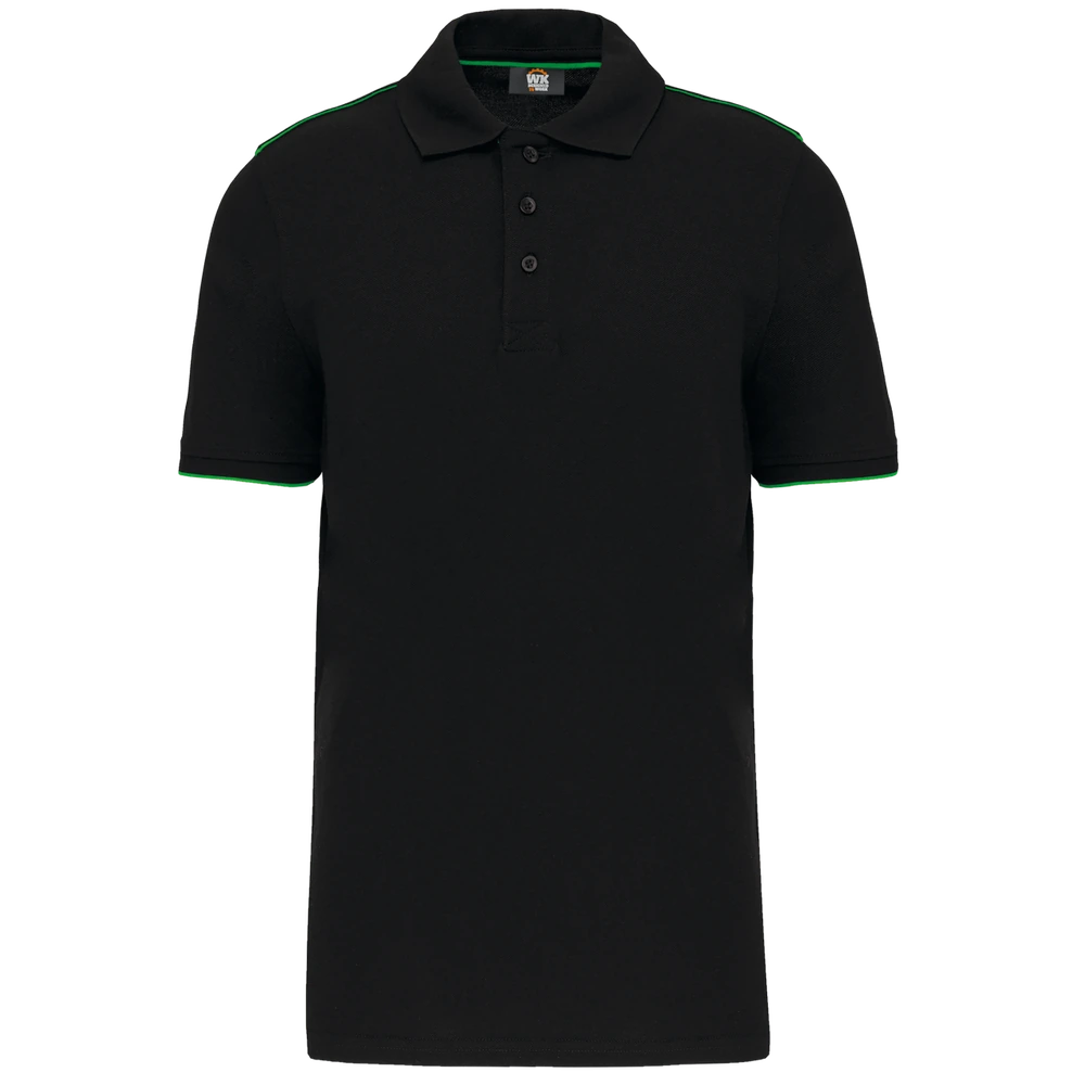 Tricou polo bărbați Designed To Work Contrasting Daytoday WK270 · 220 g/m², bumbac / poliester