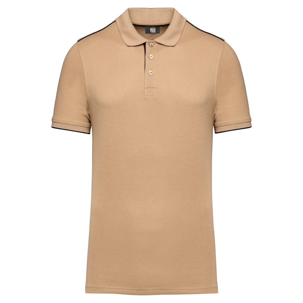 Tricou polo bărbați Designed To Work Contrasting Daytoday WK270 · 220 g/m², bumbac / poliester