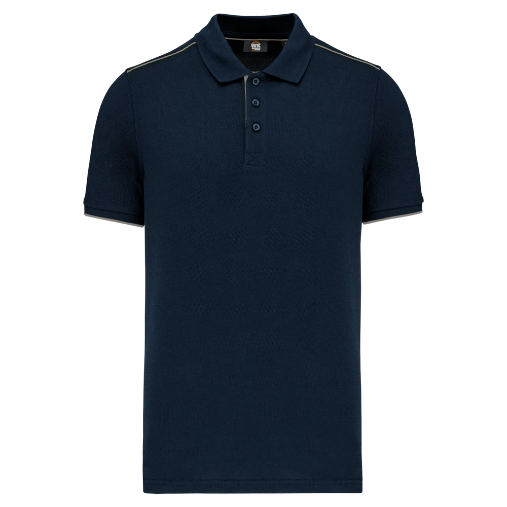 Tricou polo bărbați Designed To Work Contrasting Daytoday WK270 · 220 g/m², bumbac / poliester