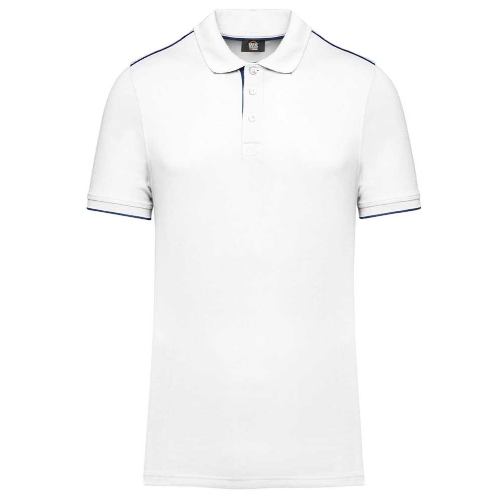 Tricou polo bărbați Designed To Work Contrasting Daytoday WK270 · 220 g/m², bumbac / poliester