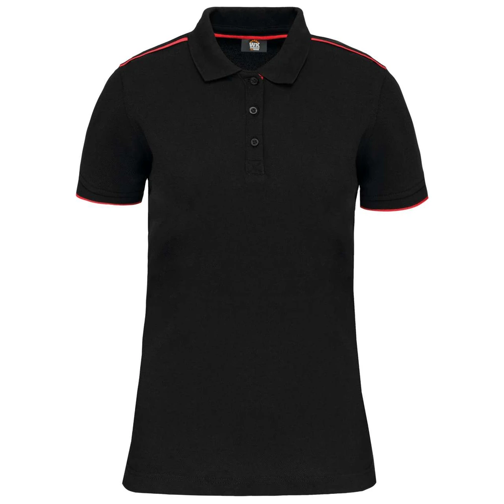 Tricou polo damă Designed To Work Contrasting Daytoday WK271 · 220 g/m², poliester / bumbac