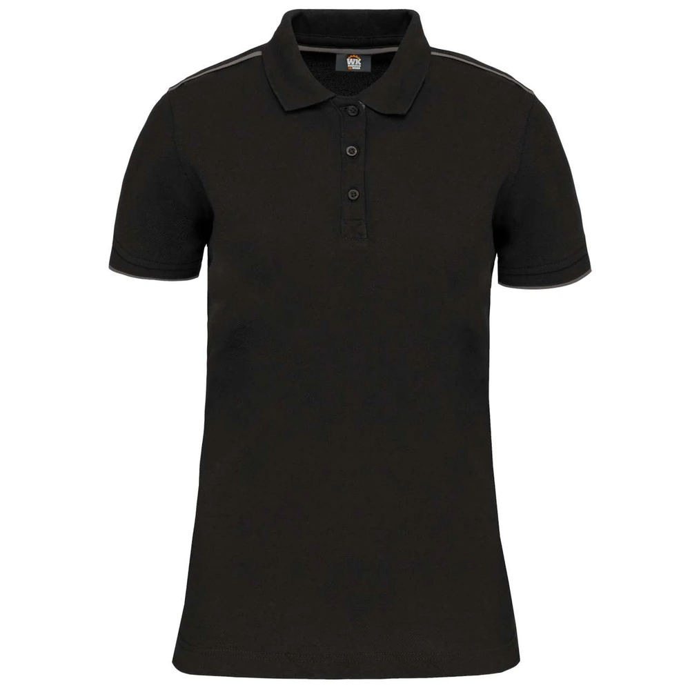 Tricou polo damă Designed To Work Contrasting Daytoday WK271 · 220 g/m², poliester / bumbac