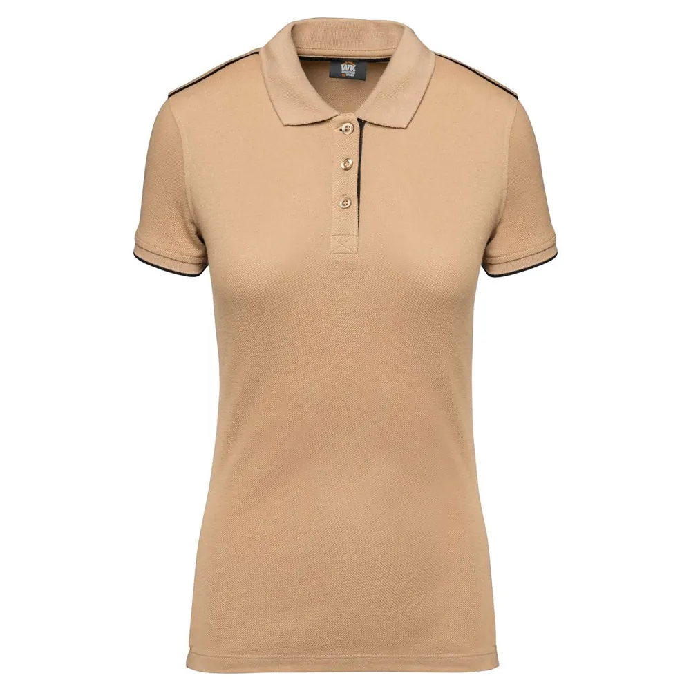 Tricou polo damă Designed To Work Contrasting Daytoday WK271 · 220 g/m², poliester / bumbac