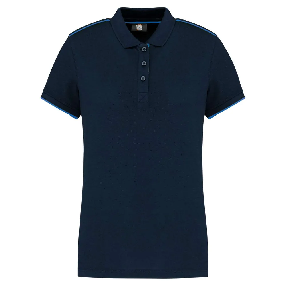 Tricou polo damă Designed To Work Contrasting Daytoday WK271 · 220 g/m², poliester / bumbac