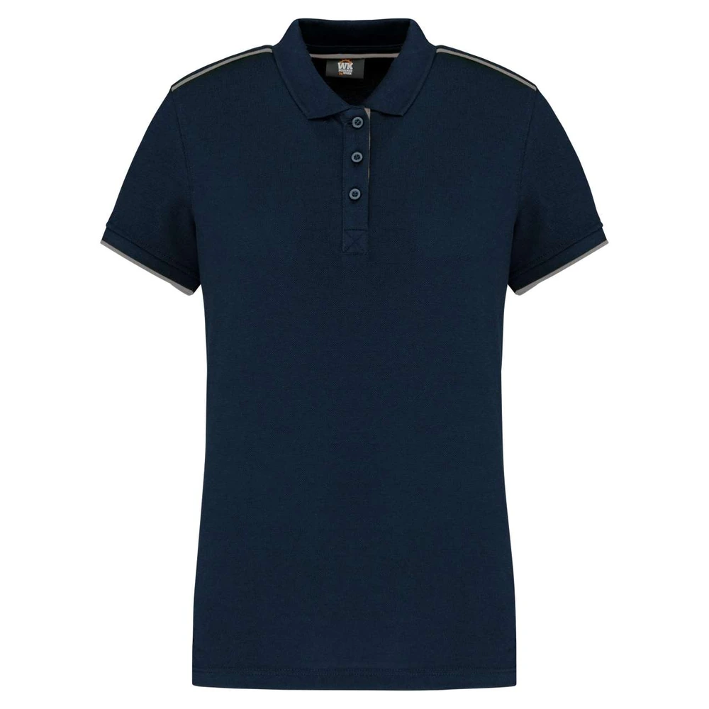 Tricou polo damă Designed To Work Contrasting Daytoday WK271 · 220 g/m², poliester / bumbac
