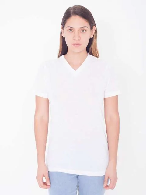 Tricou clasic cu maneca scurta, si decolteu in V, pentru sublimare