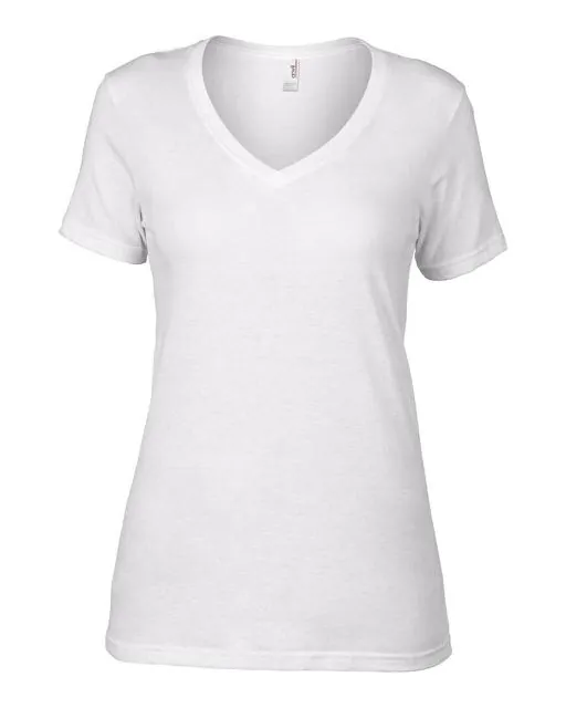 Tricou de dama, subtire, cu decolteu in V