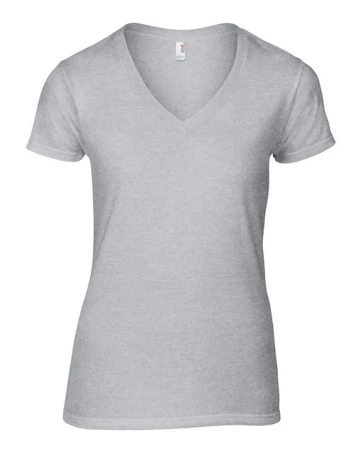 Tricou pentru dama, usor, cu decolteu in V