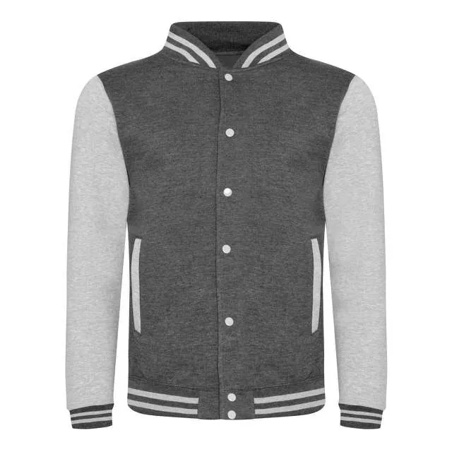 Jachetă bărbați Just Hoods Varsity AWJH043 · 330 g/m², bumbac / poliester