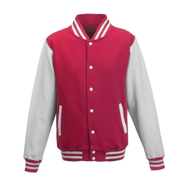 Jachetă bărbați Just Hoods Varsity AWJH043 · 330 g/m², bumbac / poliester