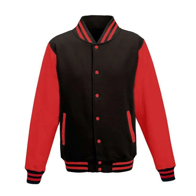 Jachetă bărbați Just Hoods Varsity AWJH043 · 330 g/m², bumbac / poliester
