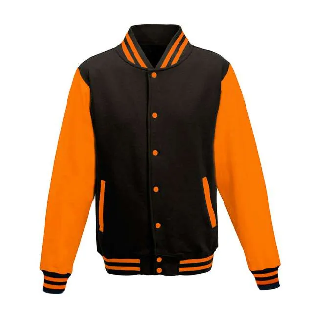 Jachetă bărbați Just Hoods Varsity AWJH043 · 330 g/m², bumbac / poliester