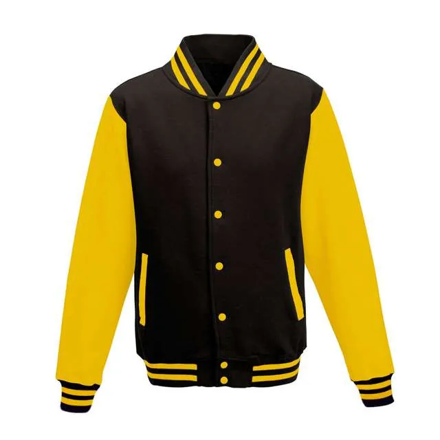 Jachetă bărbați Just Hoods Varsity AWJH043 · 330 g/m², bumbac / poliester