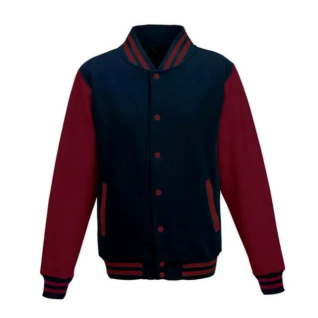 Jachetă bărbați Just Hoods Varsity AWJH043 · 330 g/m², bumbac / poliester