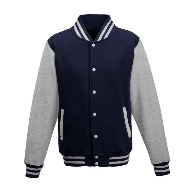 Jachetă bărbați Just Hoods Varsity AWJH043 · 330 g/m², bumbac / poliester