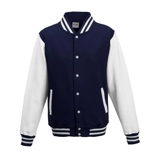 Jachetă bărbați Just Hoods Varsity AWJH043 · 330 g/m², bumbac / poliester