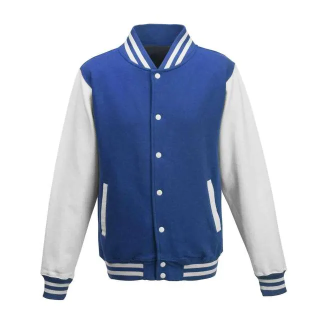 Jachetă bărbați Just Hoods Varsity AWJH043 · 330 g/m², bumbac / poliester